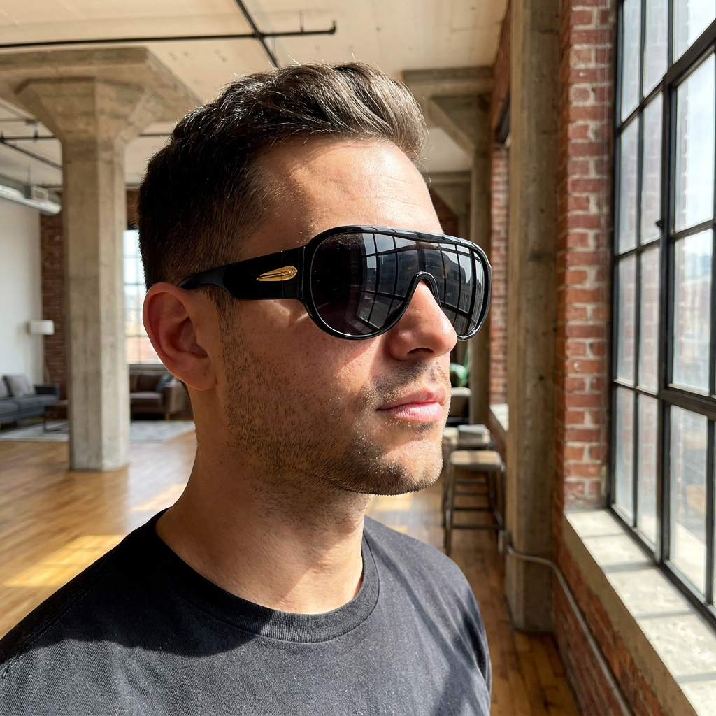 Óculos de Sol Shield Oversized | Visionary