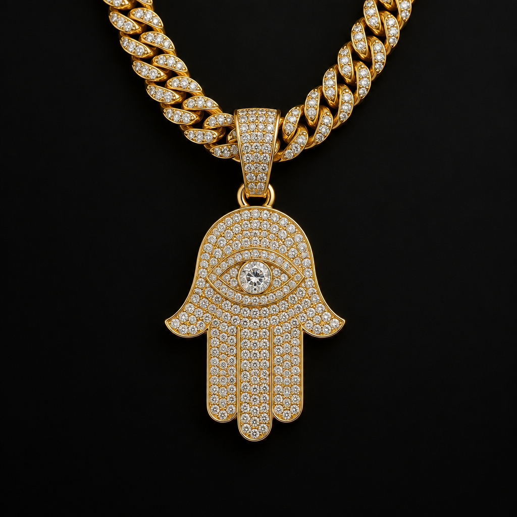 Hamsá Dourado