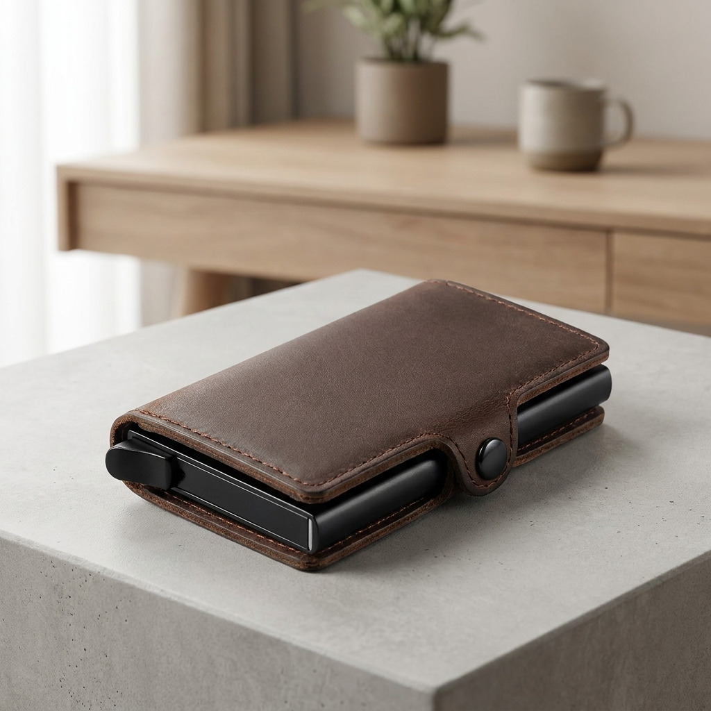 Carteira Masculina Slim com Money Clip | Axis