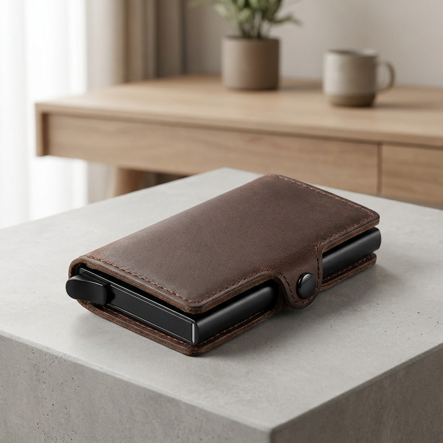 Carteira Masculina Slim com Money Clip | Axis