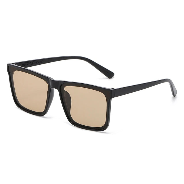 Óculos de Sol Masculino Retangular | Noir