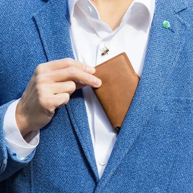 Carteira Masculina Slim com Money Clip | Axis