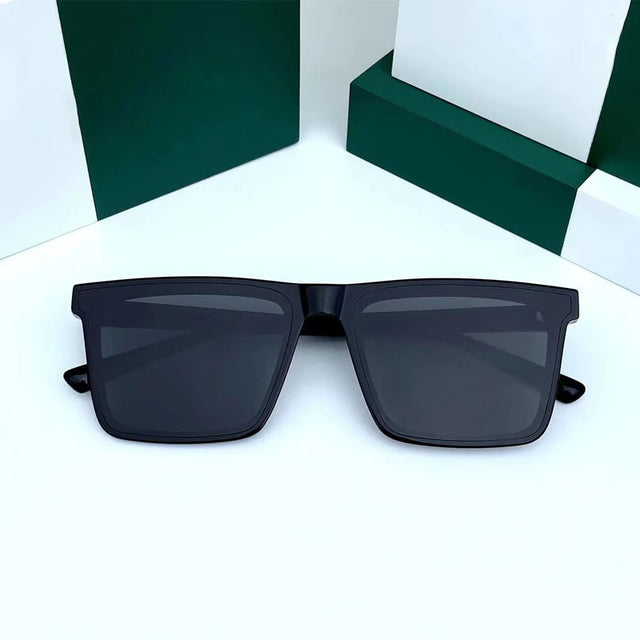 Óculos de Sol Masculino Retangular | Noir