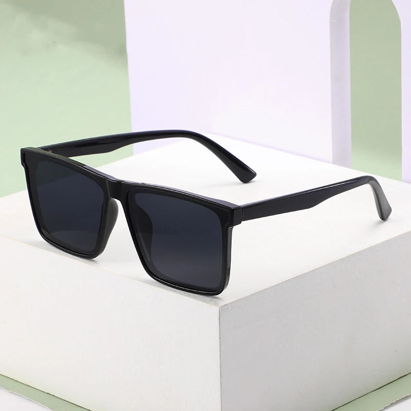 Óculos de Sol Masculino Retangular | Noir