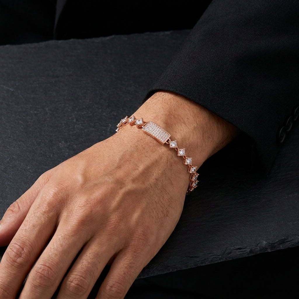 Pulseira Cravejada Estrelas | AstroLux